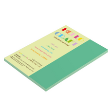 종이문화 뉴씨플레인 얇은 양면색상지 No.39 에머랄드색 120g, 46개