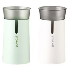 American Road 分層瀝水餐具筒 2件組 RK2267, 1套, 綠色, 白色