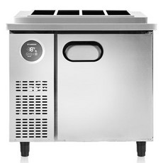 스타리온 김밥 토핑 냉장고 180L 유광메탈 900 1/4밧드 SR-G09EIEVH 방문설치