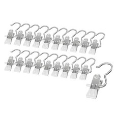 Back to Basics 防滑單夾衣架, 奶油色, 20個