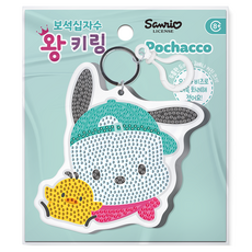 트리북스 DIY 보석십자수 왕키링 만들기 세트 BSK5-0, 포차코(BSK5-03), 1세트