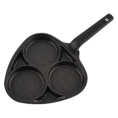 Queendom Plus 3格雞蛋煎鍋, 22.7cm, 1個