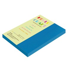 종이문화 뉴씨플레인 양면색상지 No 64 진파랑, 92개