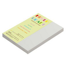 종이문화 뉴씨플레인 얇은 양면색상지 120g No 51 백색, 92개