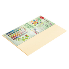 paperculture New Sea Plain 薄款雙面色紙 120g No 03 象牙白, 20個