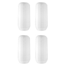 BringN 旅行用矽膠化妝品盥洗用品防漏蓋, 4個, 白色