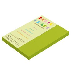 종이문화 뉴씨플레인 얇은 양면색상지 120g No59 황록, 106개