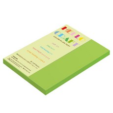 종이문화 뉴씨플레인 얇은 양면색상지 No 20 풀색 120g, 53개