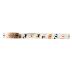 특별한상점 DIY 다이어리꾸미기 테이프스티커 15mm x 5m, 고양이 발, 1개