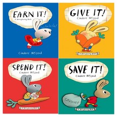 MoneyBunny 系列圖畫書 4件組, Nancy Paulsen Books