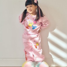 핑크드래곤 여아용 보온 드래곤 팬츠