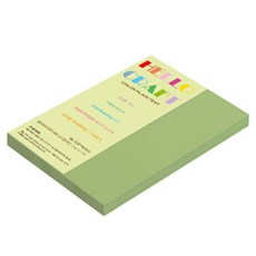 종이문화 뉴씨플레인 얇은 양면색상지 No 13 연연두색 120g, 106개