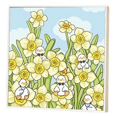 Hegro可愛貓咪動物油畫繪畫DIY組, 1組, A996