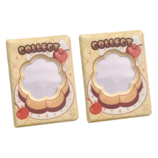 Laventia 感性可愛迷你相簿 2入, 黃色, 20張