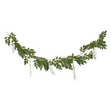 joyparty 紫藤仿真花掛飾, 綠色, 1個