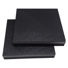 Dy 防塵隔音雙重吸音墊 335 x 335 x 27 mm, 黑色, 2個