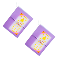 라벤티아 포토 카드 케이스 2p, 퍼플, 18매