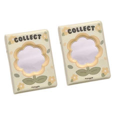 LAVENTIA 感性可愛迷你相簿 2入, 綠色, 20張