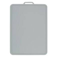 SiliconStory 韓國製造 抗菌矽膠白金雙面砧板, 藍灰色, 1個