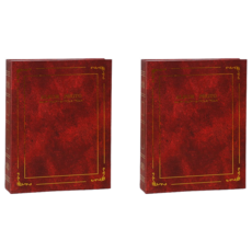 Laventia 復古相簿 2入, 50張, 棕色