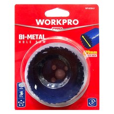 WORKPRO 雙金屬長孔鋸 Saw 70mm WP403043, 1個