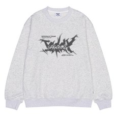 오티디 프리미엄 텐타덤블 기모 오버핏 포인트 보온 맨투맨 OT31024