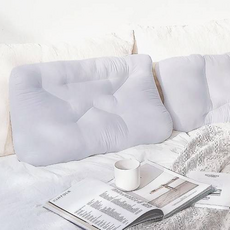 ReSleep 頂級側睡專用記憶棉頸椎枕, 1個, 淺灰色