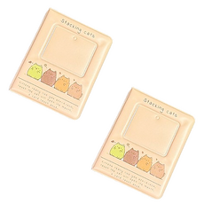 Laventia 貓咪喵喵迷你相簿 2入, 18張, 橘色