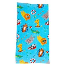 특대형 수영 바스 비치 타월 90 x 180 cm, 동물농장, 1개