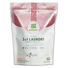 grab green 高濃縮洗衣精 梔子花香, 50入, 1個