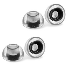 AZLA Crystal for Buds3 Pro 耳塞套, 煙燻色, 單一商品, 2個