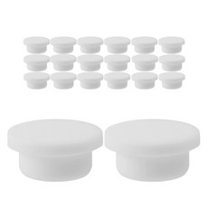 Khohimo 洗手台溢水孔蓋 4W354, 20個, 白色