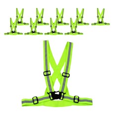 X型背帶安全背心, 10個