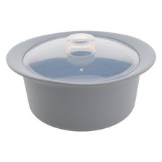 Cherry House 粉彩矽膠圓形鍋 中, 灰色, 1個