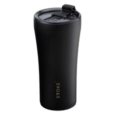 STTOKE 完全密封陶瓷隨行杯, 奢華黑, 1個, 460ml