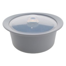 Cherry House 馬卡龍色矽膠雞蛋鍋 520ml, 灰色, 1個