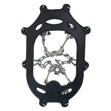 River Fox 登山用防滑矽膠冰爪, 黑色