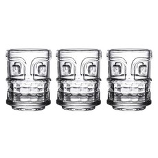 아메리칸로드 미니 티키 스타일 소주잔 50ml RK2260, A타입, 3개