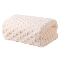 BBOO 보송보송 대형 비치 타올 바스 타월 90 x 170 cm, 아이보리, 1개