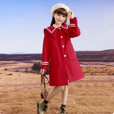 Bebemong Story 女童大翻領外套