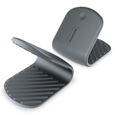 teranuvo 磁吸矽膠鍋具烤箱隔熱套, 2個, 灰色