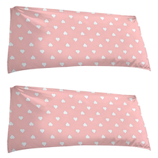 大型游泳海灘巾 70 x 150 cm, 2個, 粉紅色