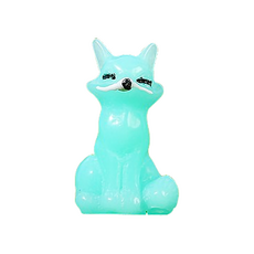 LAVENTIA 可愛狐狸迷你模型 薄荷, 1個