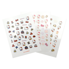 beautyhome 三麗鷗 Hello Kitty 指甲貼 3件組, 1個, 混合色