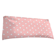 大型游泳沙灘巾 90 x 180 cm, 粉紅色, 1個