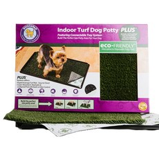 Poochpad 狗狗室內草坪可水洗重複使用尿布墊Plus 3件組, 1套, 1個