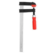 WORKPRO 鋼製L型夾 木柄 80 x 300 mm WP232027, 1個