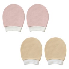 BABY&I 嬰幼兒生物水洗防抓手套2件組