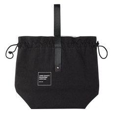 Ez2mk G16 超輕量防水保溫保冷便當袋, 黑色, 1個