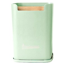 몬드스팟 물빠짐 3구 분리 주방 수저통 받침대 YY57328, 민트, 1개